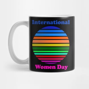 Retro International Women Day Mug